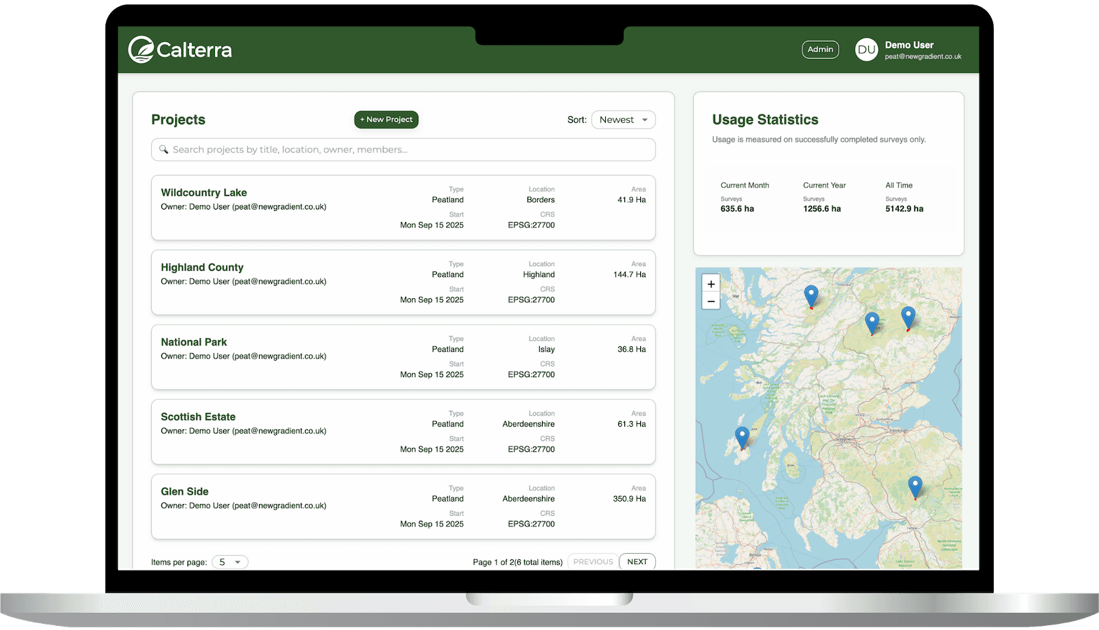 Calterra Platform